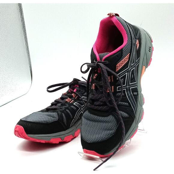 ASICS GEL Venture 7 Running Shoes Women’s Size 7 Red /Black Low Top 1012A476 l - Picture 6 of 10